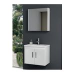 Ece Banyo Gama 65 cm Beyaz Banyo Dolabı
