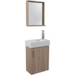 Ece Banyo Slim Smart Banyo Dolabı Sonoma Meşe - Açık Meşe
