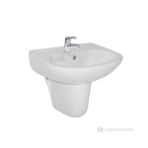 Ece Banyo Yarım Ayaklı Lavabo 51 cm ( Batarya Delikli )