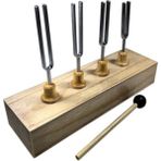 ECE Diyapozon 4'lü Set 256 Hz 320 Hz 384 Hz 512 Hz Tokmaklı