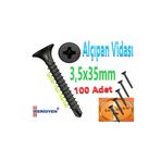 ece life 3,5x35mm -Alçıpan vidası -Matkap Uçlu -Borazan Başlı (Pk.İçi.Ad./100Adet)