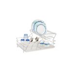 Ece Metal Lux Krom Bulaşıklık Tabaklık Krom Kaplama Metal Sepet Plastik Tepsi