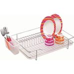 Ece Metal Tek Katlı Yonca Tabaklık Bulaşıklık - Standart