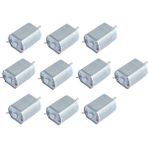 Ece Tamamen Metal Gövde 3V 12V DC 130 Motor 6mm Mil 10 Adet