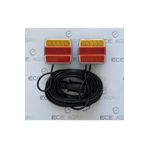 eceagro Tekne Römork Karavan Mıknatıslı Led Stop Lamba Set 4.5 METRE KABLOLU