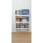 eceahşaptasarım Montessori Çocuk Odası Eğitici & Bebek Odası 3 Raflı Beyaz Kitaplık 90*62