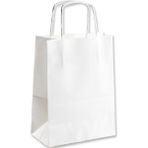 Ecen Plast Beyaz 31X12X41 25 Adet Kağıt Poşet Çanta