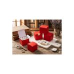 ecenplast Mini Kırmızı Hediye Kutusu 5,5x4x4 cm 50 Adet