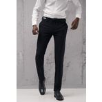Ecer Regular Fit Yan Cepli Kışlık Gofre Kumaş Pantolon