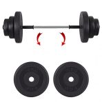 Ecgspor 22 kg Deadlift Squat Biceps Triceps Shoulder Halter Seti