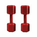 Ecgspor 2x2.5 kg Kırmızı Dambıl Seti