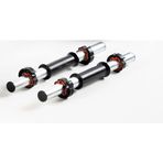 Ecgspor 2x45 cm Krom Dambıl Barı + 4 Adet Özel Sıkıştırma Aparatı