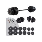 Ecgspor 75 kg Halter Seti ve Dambıl Fitness Seti