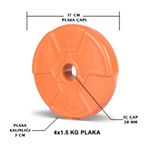 Ecgspor Özel Seri 4x1.5 kg Turuncu Plaka