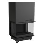 Echa Tech 3V D 70 Asansörlü Çelik Şömine Haznesi