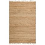 ECHO ECH 02 NATURAL XW El Dokuma Naturel Jüt Hasır Halı, 80 x 200