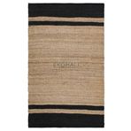 Echo Koleksiyonu Jüt ile Üretilen El Dokuması Sisal Kilim Natural ECH07, 120 x 180