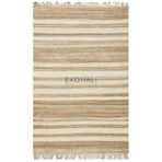 Echo Koleksiyonu Jüt ile Üretilen El Dokuması Sisal Kilim Natural ECH11, 170 x 240