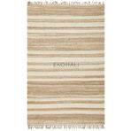 Echo Koleksiyonu Jüt ile Üretilen El Dokuması Sisal Kilim Natural ECH11, 200 x 300