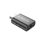 Echorin OTG Akıllı Giriş USB 3.0 to Type-C Dönüştürücü Adaptör Çevirici 5Gbps, iPhone 16, Pro, Pro Max, M2, M3, M4 MacBook Pro, Air, iPad Pro ve Galaxy S25, S24, S23 ve Tabletler ile Uyumlu