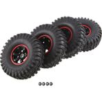 Eckooing 1/10 Ölçekli Off Road Için Hex Rc Kamyon Tekerlekleri ve Lastikleri (Yurt Dışından)