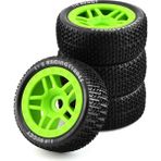 Eckooing Arrma Typhoon Traxxas Small x E-Revo Için Off-Road Lastiği Yeşil ve Siyah (Yurt Dışından)
