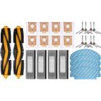 Eckooing Shark Steam Mop Için 5 Paket Buharlı Mop Yedek Pedleri (Yurt Dışından) - Yedek Parça