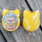 Eckooing Tamagotchi 4u+Mix Sanal Evcil Hayvan Oyunu C Için Boyun Askılı Silikon Kılıf (Yurt Dışından)