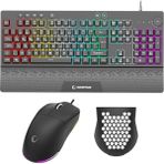 Eclipse Siyah USB Rgb Aydınlatmalı Q Gaming 4 Tuş Makrolu Oyuncu Klavye Mouse Set