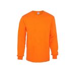 ECO BİSİKLET YAKA SWEATSHIRT TURUNCU S