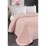 Eco Concept Emboss Battaniye, Çift Kişilik Battaniye, 220x240, Peluş Battaniye, Çeyizlik Pembe