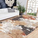 Eco Concept Eskitme Desen Halı, Salon Halısı, Yıkanabilir Halı, Kaymaz Taban, Mutfak Halısı, Yolluk, Ev Dekorasyonu Çok Renkli