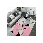eco concept Kaws Desen Çocuk Halısı, Leke Tutmaz Çocuk Halısı, Kaymaz Taban Halı, Yıkanabilir, Oyun Halısı