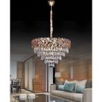 Eco Design Tongue Kristalli Avize - Rose Gold
