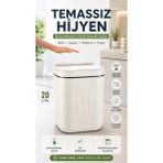 Eco Lounge 20 Litre Büyük Çöp Kovası Sensörlü Hareket Algılayan