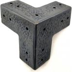 Eco Lounge Antika Tarz Dekoratif Pirinç Köşe Gönye - 68X68 Mm, Oksit