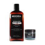 Eco Lounge Brickell Erkeklere Özel Gerçek Saç ve Sakal Rengine Döndüren Şampuan Erkeklere Için 237 ml x 3 Ad. Mens Yüzkremi Ile