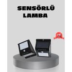 Eco Lounge Güneş Enerjili Sensörlü Dış Mekan Duvar Lambası – 3 Modlu, 2200MAH Pil, 120° Algılama