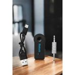 Eco Lounge Kablosuz Bluetooth Aux Araç Kiti Siyah Hafıza Kartlı