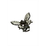 Eco Lounge Kelebek Taşlı Minik Metal Mandal Toka 2,5 cm