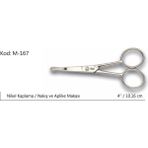 Eco Lounge Rose Europe Aplike ve Nakış Makası Kıvrık Küt Uçlu No:4 10,16 cm