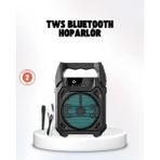 Eco Lounge Taşınabilir 6.5” Bluetooth Hoparlör USB Tf Kart Mikrofonlu Şarjlı Sistem