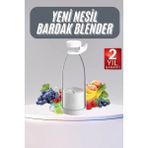 Eco Lounge U Geçirmez Kablosuz Şarjlı Dayanıklı Taşınabilir Mini Blender
