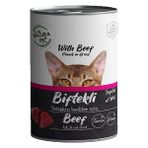 Eco Natura Pet 400 gr Adult Sığır Etli Yetişkin Kedi Konservesi