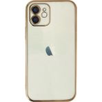 Eco Port Apple Iphone 11 Kılıf Razer Lensli Silikon - Gold