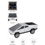 Eco Port D68 Cyber Model Araba Tasarımlı Bluetooth Hoparlör 15W Güçlü Ses Rgb LED /tws/usb Beyaz