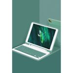 Eco Port Ipad Pro 11 (2022) Kılıf KC01 Smart Klavyeli Tablet Kılıfı - Koyu Yeşil - Kaliteli - Çok Renkli
