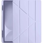 Eco Port Ipad Pro 11 (2024) Kılıf Kalemlikli Hugo Tablet Kılıfı - Lila - Belirtilmemiş - Çok Renkli
