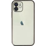 Eco Port Iphone 12 Kılıf Razer Lensli Silikon - Siyah - Belirtilmemiş - Altın