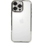 Eco Port Iphone 16 Pro Kılıf Razer Lensli Silikon - Gümüş - Belirtilmemiş - Altın